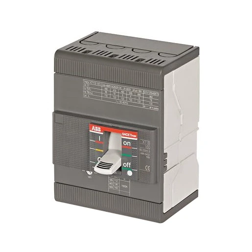 ABB TMAX XT1N 160/R160 4P VAST MET VOORAANSLUITING INSTELBARE THERM.EN V