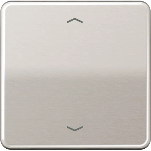 Jung CD range Afdekking CD500 standaard voor 1730JE enkelvoudig Mat platina CD1700PPT