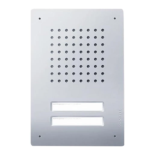 Siedle Classic F CL A 02 B-0 functie-eenheid audio deurstation 2 beltoetsen RVS IP54 Inbouw (stucwerk) 210007701-00