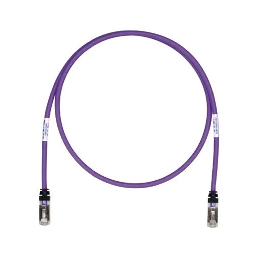 Panduit Koperen patchkabel S / FTP Cat6A (IEC) RJ45 8(8) 8M violet STP6X8MVL