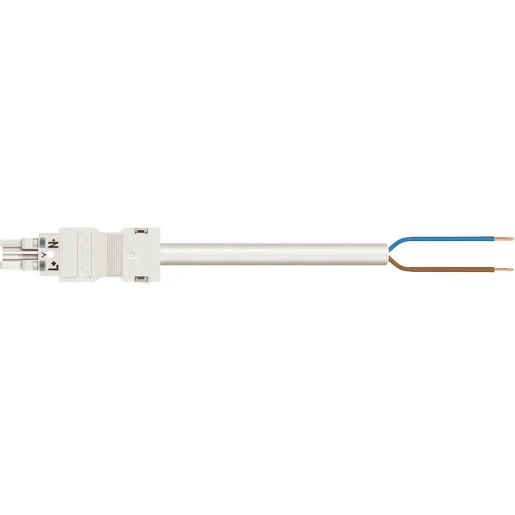 Wago SERIE 771 Patchkabel gebouwinstallatie 2p Contrastekker (female) Vrij kabeluiteinde 5000mm