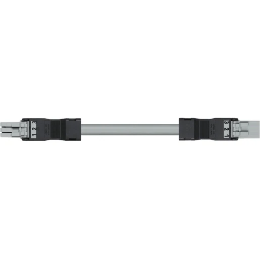 Wago SERIE 891 Patchkabel gebouwinstallatie 3p Contrastekker (female) Stekker 7000mm