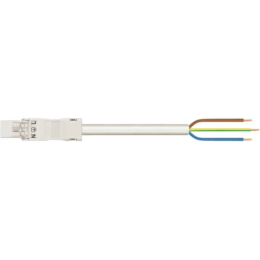 Wago SERIE 891 Patchkabel gebouwinstallatie 3p Stekker Vrij kabeluiteinde 6000mm