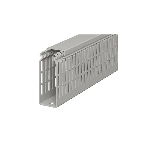 OBO Bedradingskoker 100x37.5x2000mm PVC grijs RAL 7030 6178435