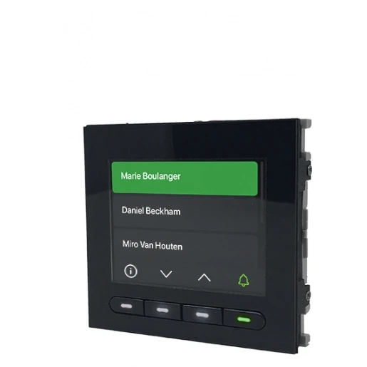 Comelit Ultra Digitale namen module oproep-display kunststof zwart UT9260M