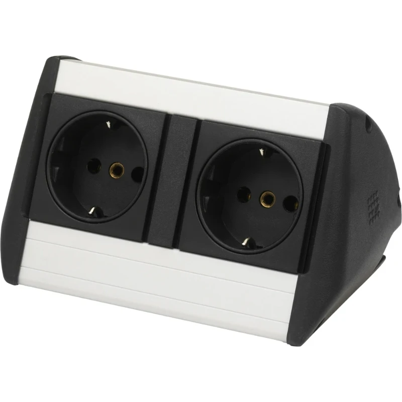 OCS Harmony 2x 230V RA 1m GST incl. klem = 32mm -zwart & alu