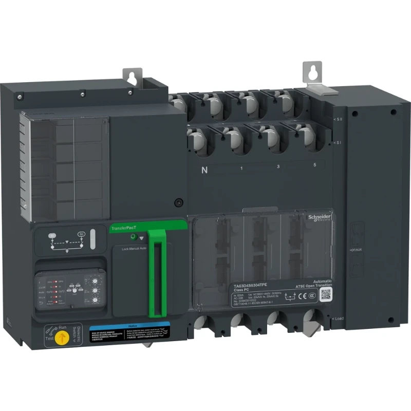 Schneider Electric TRANSFERPACT AUTO 400 A 4P DRAAI 400V