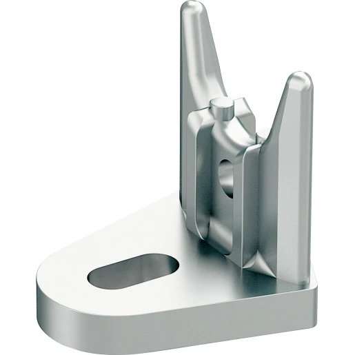 Stago Wibe eindbevestiging (kabeldraagsysteem) aluminium Inschuif (binnenliggend) H 55mm 709018