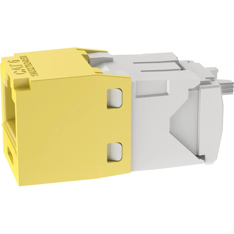 Panduit minijack tx-6+tg geel