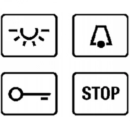 Jung inzetststuk contactdoos /ls/wg600/ap sleutel Symbool "sleutel/deur" 33T