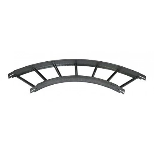 Legrand GLO-4 bocht / hoekstuk kabelladder 90° 300x60mm Staal sdz RAL 7038 8312113