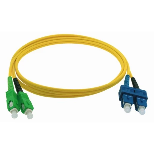 Gigamedia Patchkabel (glasvezel) SC-duplex OS2 1m Geel GGM D3MCSCA1M
