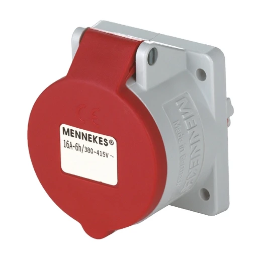 Mennekes Inb. WCD 16A 5P 6H 400V IP44 TwinCONTACT