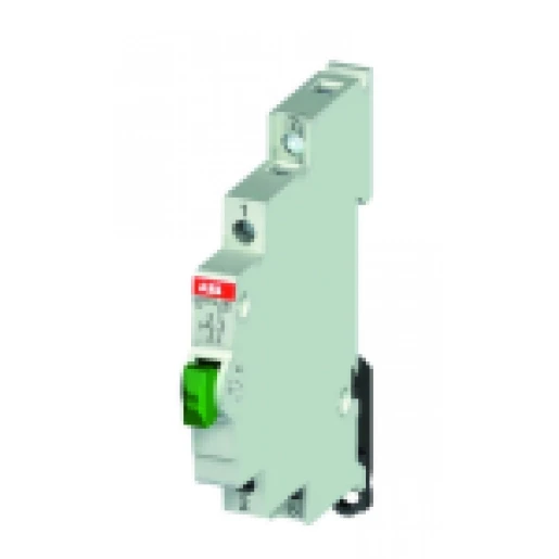 ABB DRUKKNOP KLEUR GROEN 16A 1M+1V