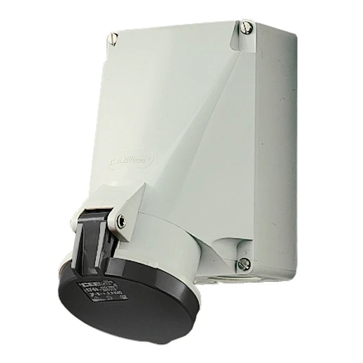 Mennekes WANDCONTACTDOOS 63A 4P 7H 500V IP44