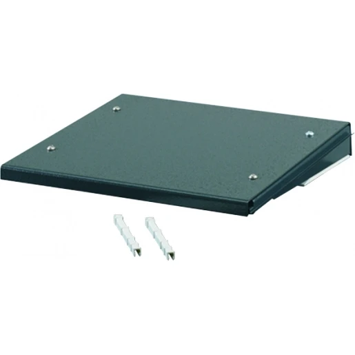 Hensel Regendak RVS met montage flens,Wandmaat 2 Breedte 270 mm