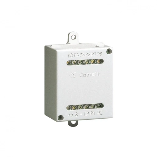 Comelit Drukknop interface SBC VIP besturingsmodule aluminium/kunststof 8-voudig wit 3063D
