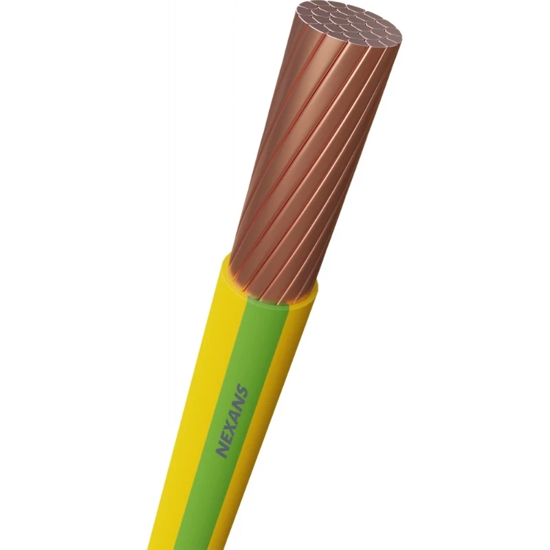 Nexans H07V-R Eca Installatiedraad 150mm² groen/geel 1M 10533275