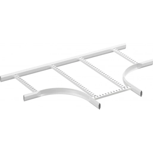 Stago Wibe T-stuk kabelladder 400x55mm RAL 9010 716205
