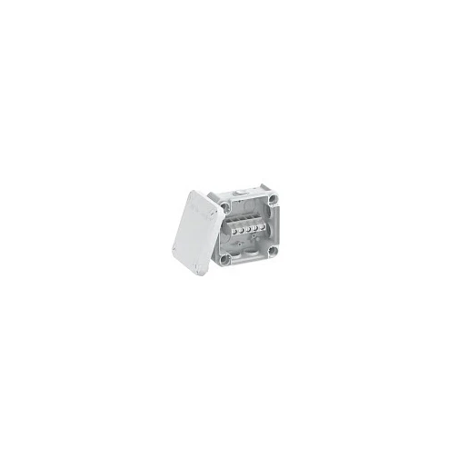 OBO KABELDOOS MET KLEMSTEEN M25 6MM2 500V IP66 114X114X57 PP LICHTGRIJ
