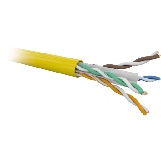 Gigamedia Datakabel LSZH haspel 305m Cca U / UTP C6U4PFROHT3