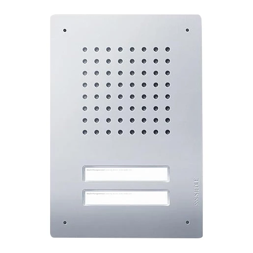 Siedle Classic F CL A 02 N-0 functie-eenheid audio deurstation 2 beltoetsen RVS IP54 Inbouw (stucwerk) 210007702-00