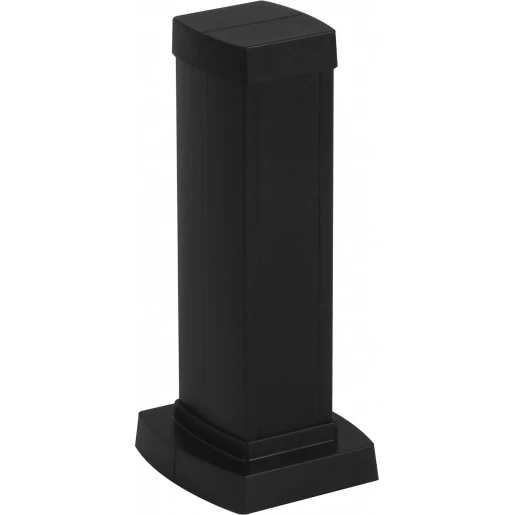 Legrand Snap-on Energiezuil dubbelzijdig 300mm 2 compartimenten zwart RAL 9005 653002