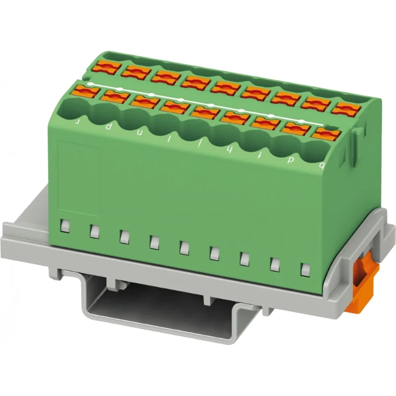 Phoenix Contact PTFIX Verbindingsrijgklem 0,14-4mm² eendr. 0,14-2,5mm² meerdr. Groen