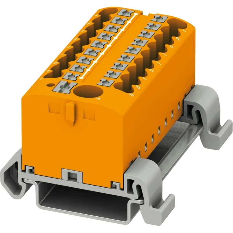 Phoenix Contact PTFIX Verbindingsrijgklem 0,14-4mm² eendr. 0,14-2,5mm² meerdr. Oranje