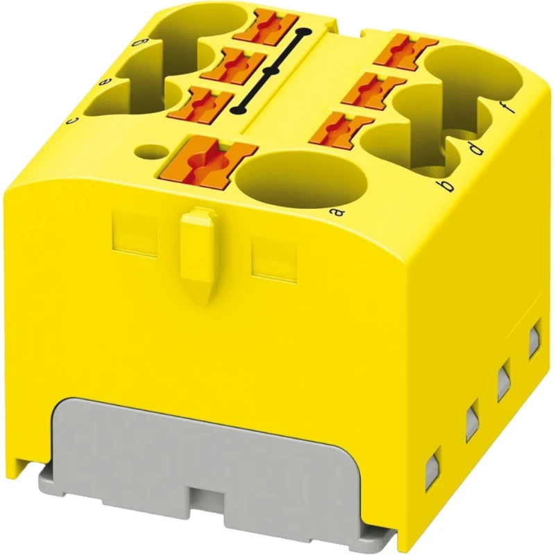 Phoenix Contact PTFIX Verbindingsrijgklem 0,2-6mm² eendr. Geel