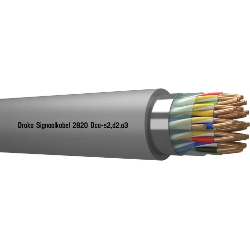 Draka 2800 Signaalkabel AFG Dca Grijs 20x2x0,8mm