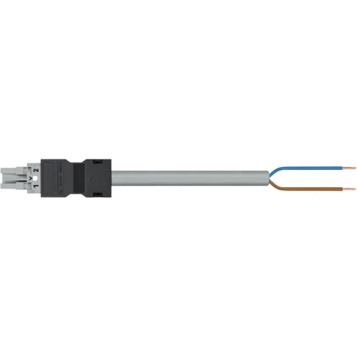 Wago SERIE 771 Patchkabel gebouwinstallatie 2p Contrastekker (female) Vrij kabeluiteinde 5000mm