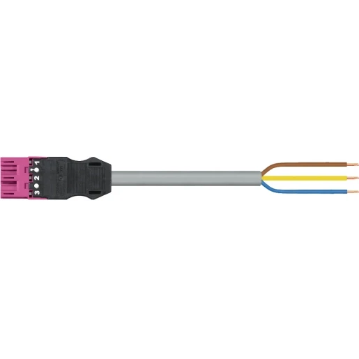 Wago SERIE 771 Patchkabel gebouwinstallatie 3p Stekker Vrij kabeluiteinde 4000mm