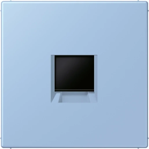 Jung LS range Afdekking centraalplaat AMP Radiall LC32021 Modular-Jack 1 connector Zonder label LC1969-1WE207