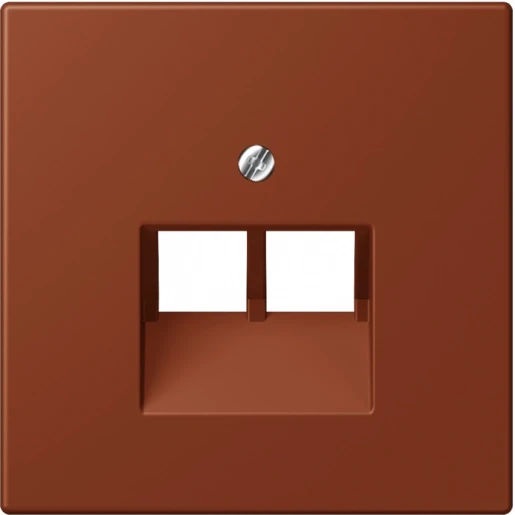 Jung LS range Afdekking centraalplaat 4320D UAE/IAE 2 connectoren Zonder label LC969-2UA247