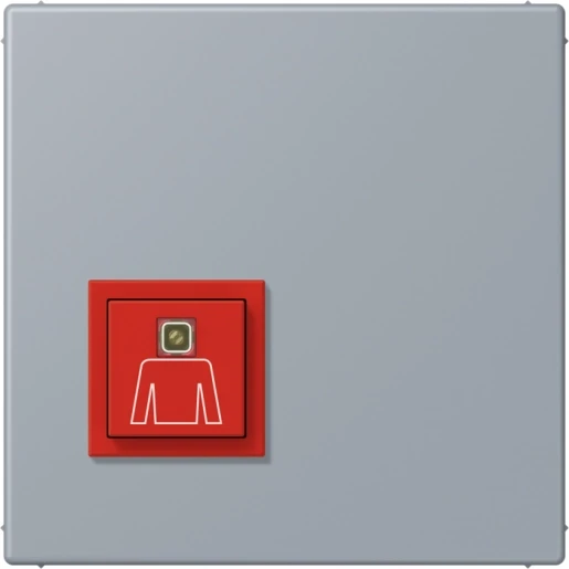 Jung LS range Miva oproepknop LC4320O 70x70mm IP20 NRSLC0834RT257