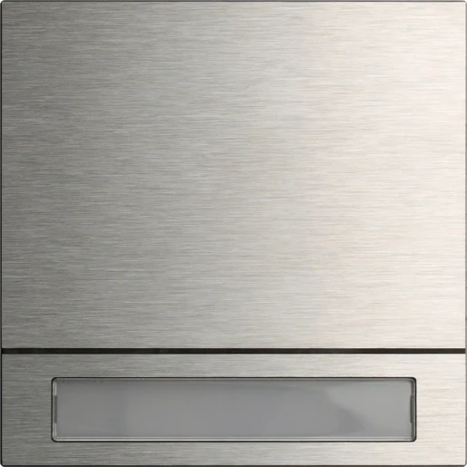 Gira System 106 Belknopmodule spreken/bellen enkelvoudig RVS 5531920