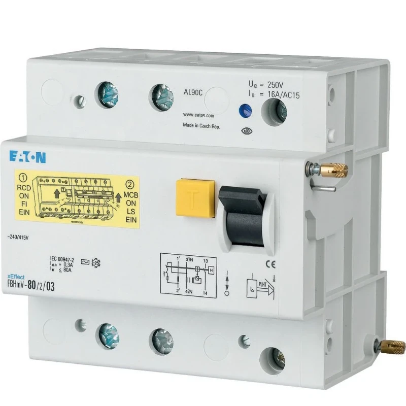 Eaton Foutstroommodule voor AZ 125A 2p 1000mA type A