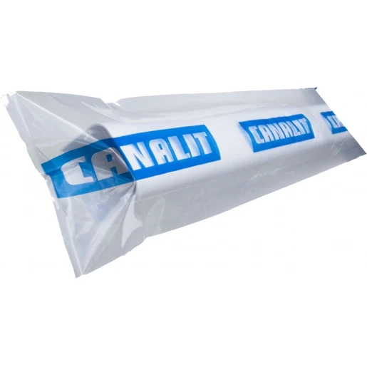 Canalit AC leidingkanaal voor airco 2000x90x65mm PVC Bodemperforatie met deksel wit RAL 9010 940265