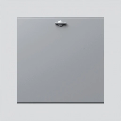 Siedle Opbergvakmodule aluminium/kunststof zilver 200017500-00