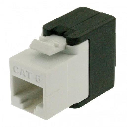Gigamedia Cat6 UTP toolless keystone jack wit ral 9010