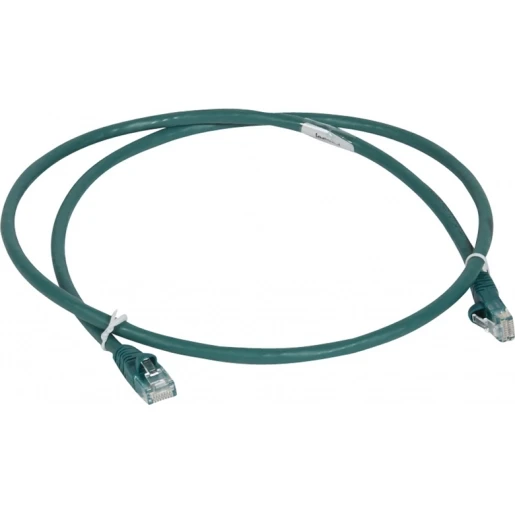 Legrand LCS3 Patchkabel U / UTP Cat6 RJ45 8(8) 5M groen 051861