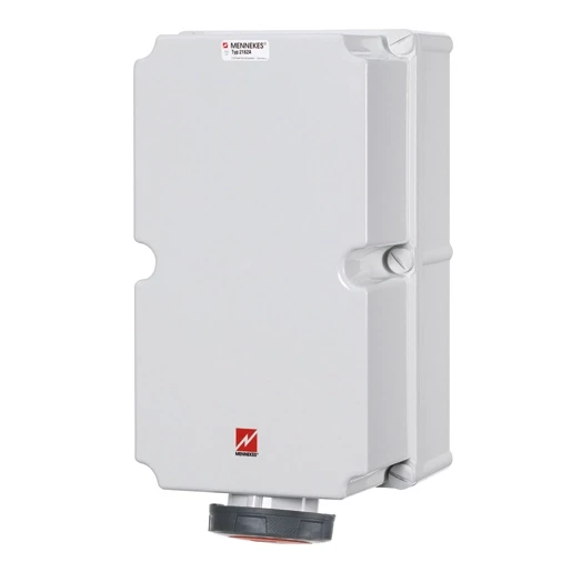 Mennekes WCD 125A5P 6H400 IP67 behuizing 460x260