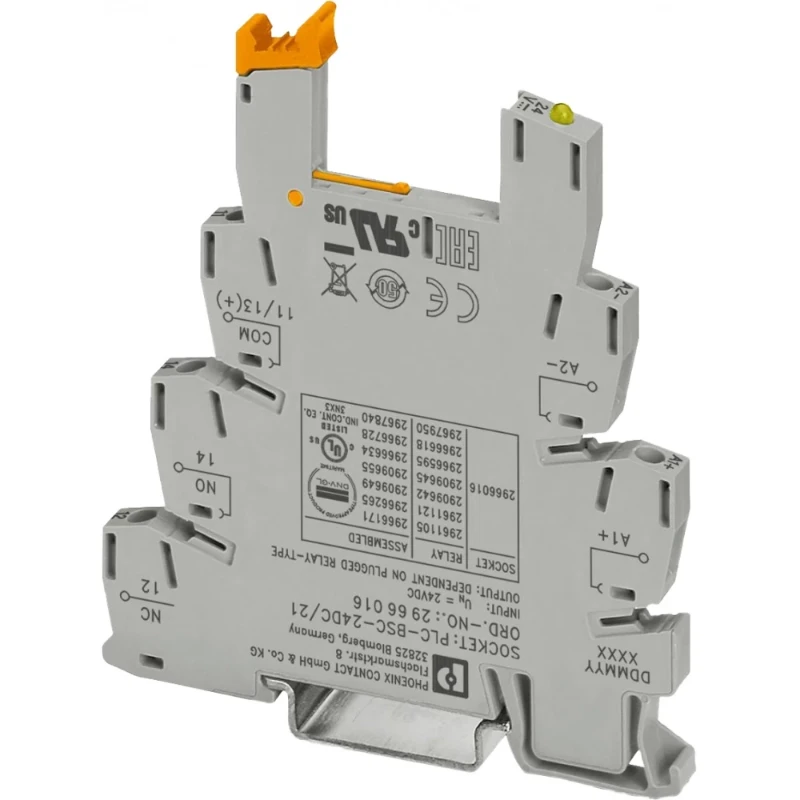 Phoenix Contact Relaishouder plc-bsc-24dc/21