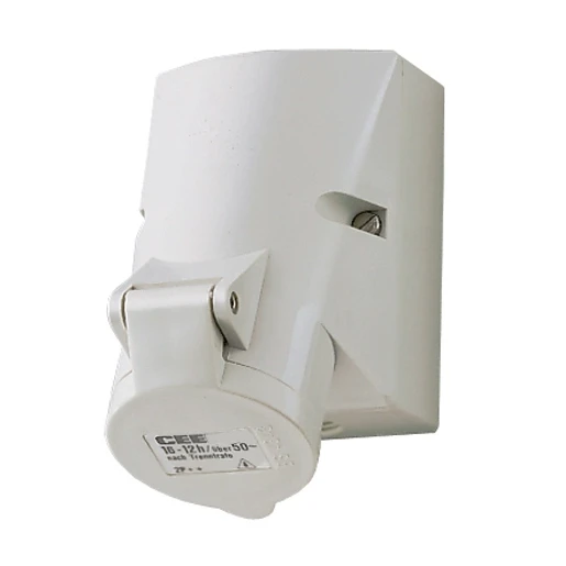 Mennekes Wandcontactdoos16A3P 1H>50V IP44