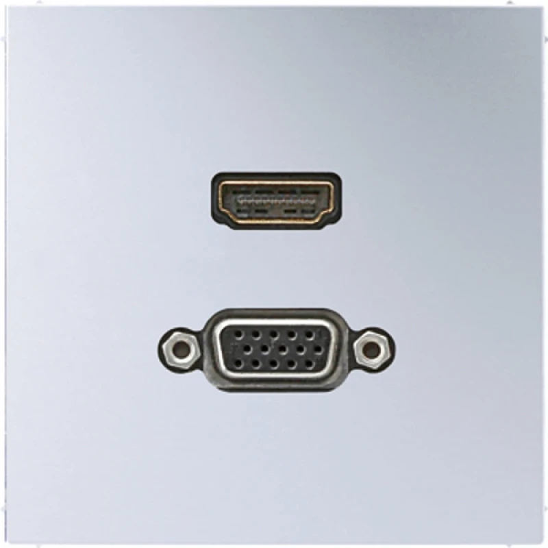 Jung LS range afdekking aluminium hdmi/vga MAAL1173