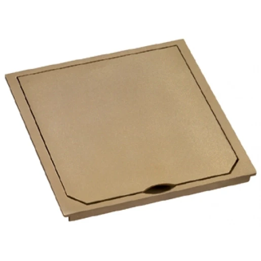 ABL Schuko raam messing 1632-MSM