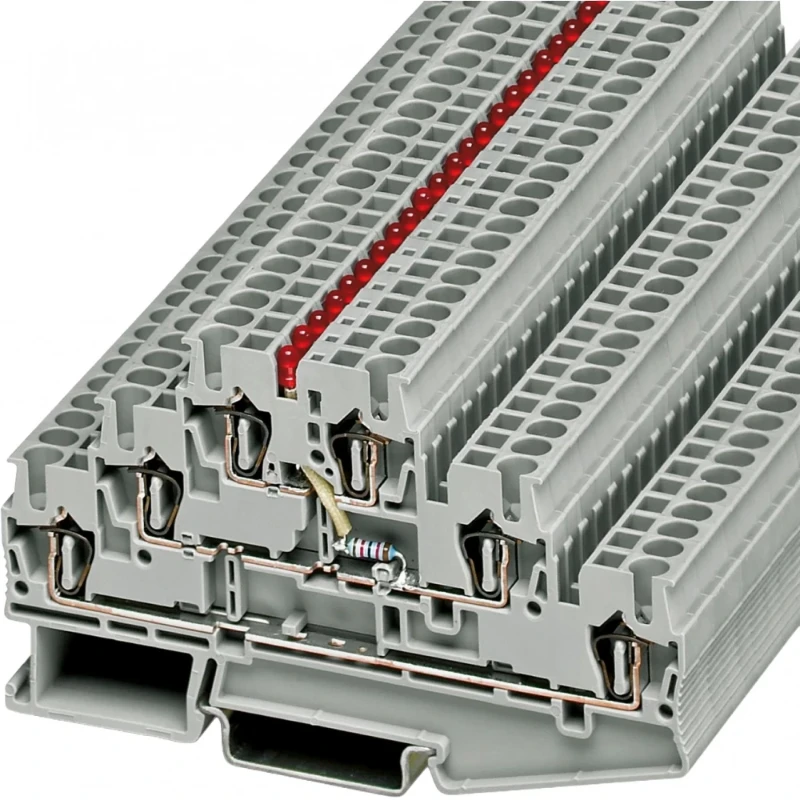Phoenix Contact ST Verbindingsrijgklem 0,08-2,5mm² eendr. 0,08-2,5mm² meerdr. Grijs