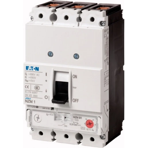 Eaton VERMOGENSAUTOMAAT NZM1 3P 100A ZONDER THERM.BEV.