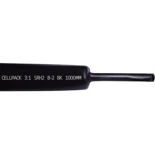 Cellpack Krimpbuis dikw.krimpverh.3 : 1-srh2/8-2/zwart/1000mm